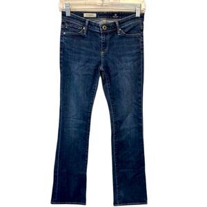 AG The Angelina Bootcut Jeans Dark Wash Petite 25R  Flare Adriano Goldschmied
